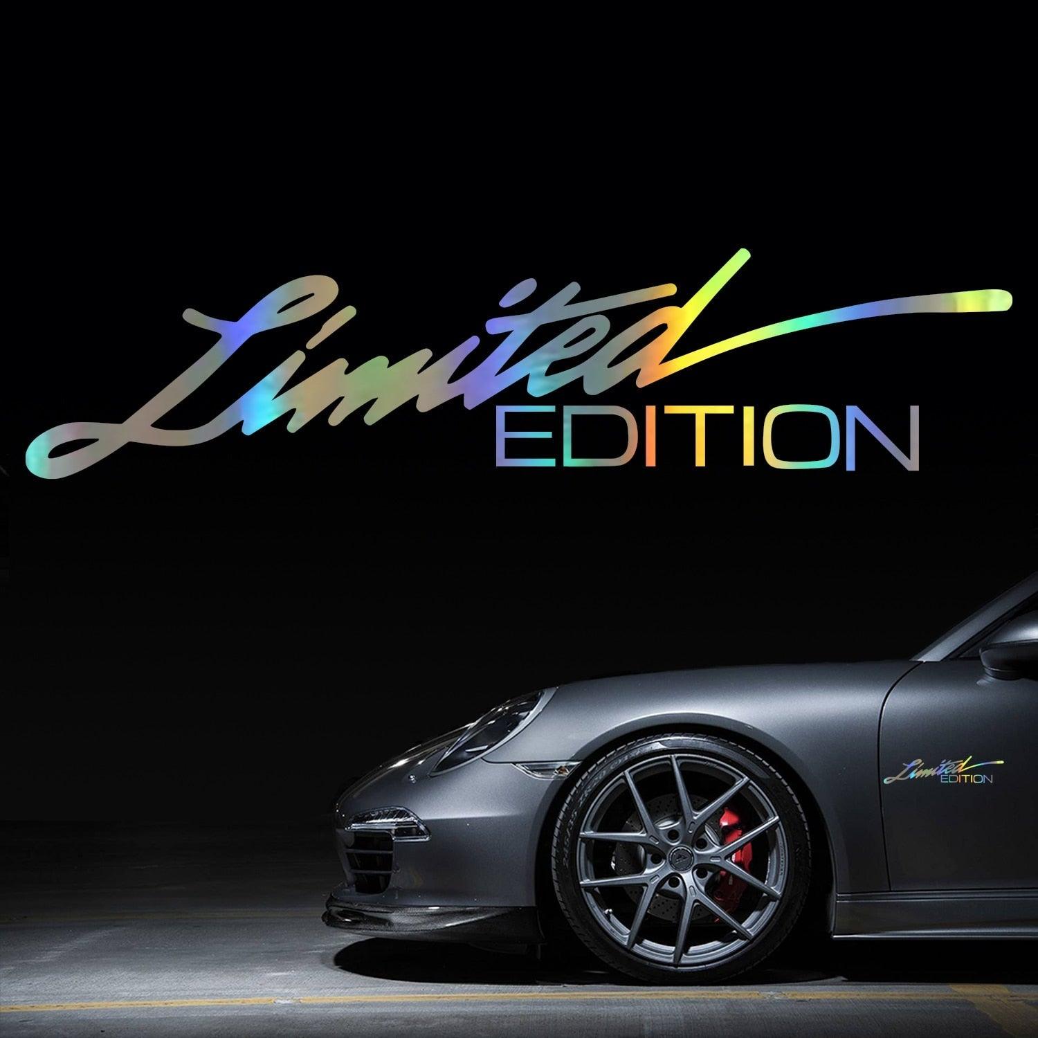Creative Vinyl Sticker On Car Stickers 3D "LIMITED EDITION" Car Window Sticker Car-Styling Decal Creative Vinyl Sticker On Car Stickers and Decals Window Sticker Car-styling Decal 16CM*3.8CM