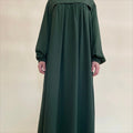 Crepe Abaya with Secure Pockets for Umrah VIP Exclusive Access (MAVIP386)