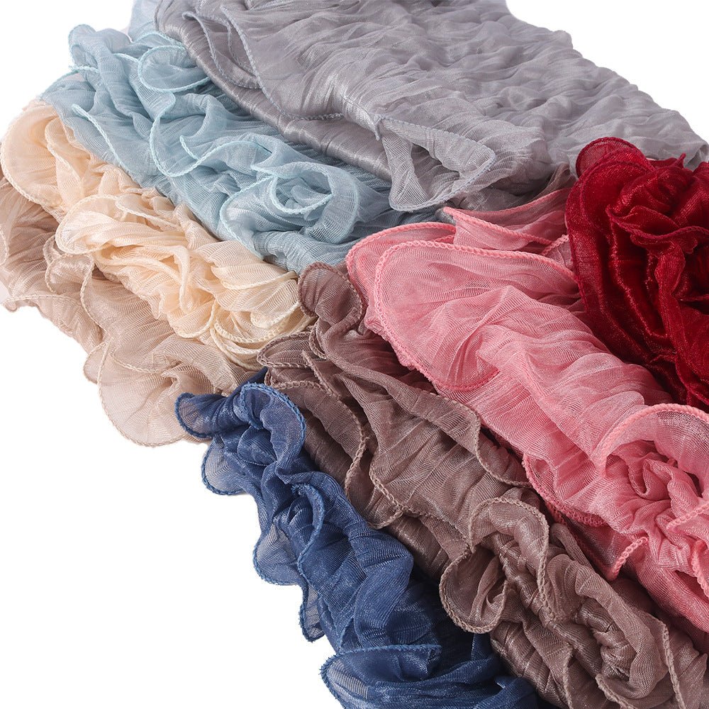 Crinkle Shimmer Hijab(MH228)