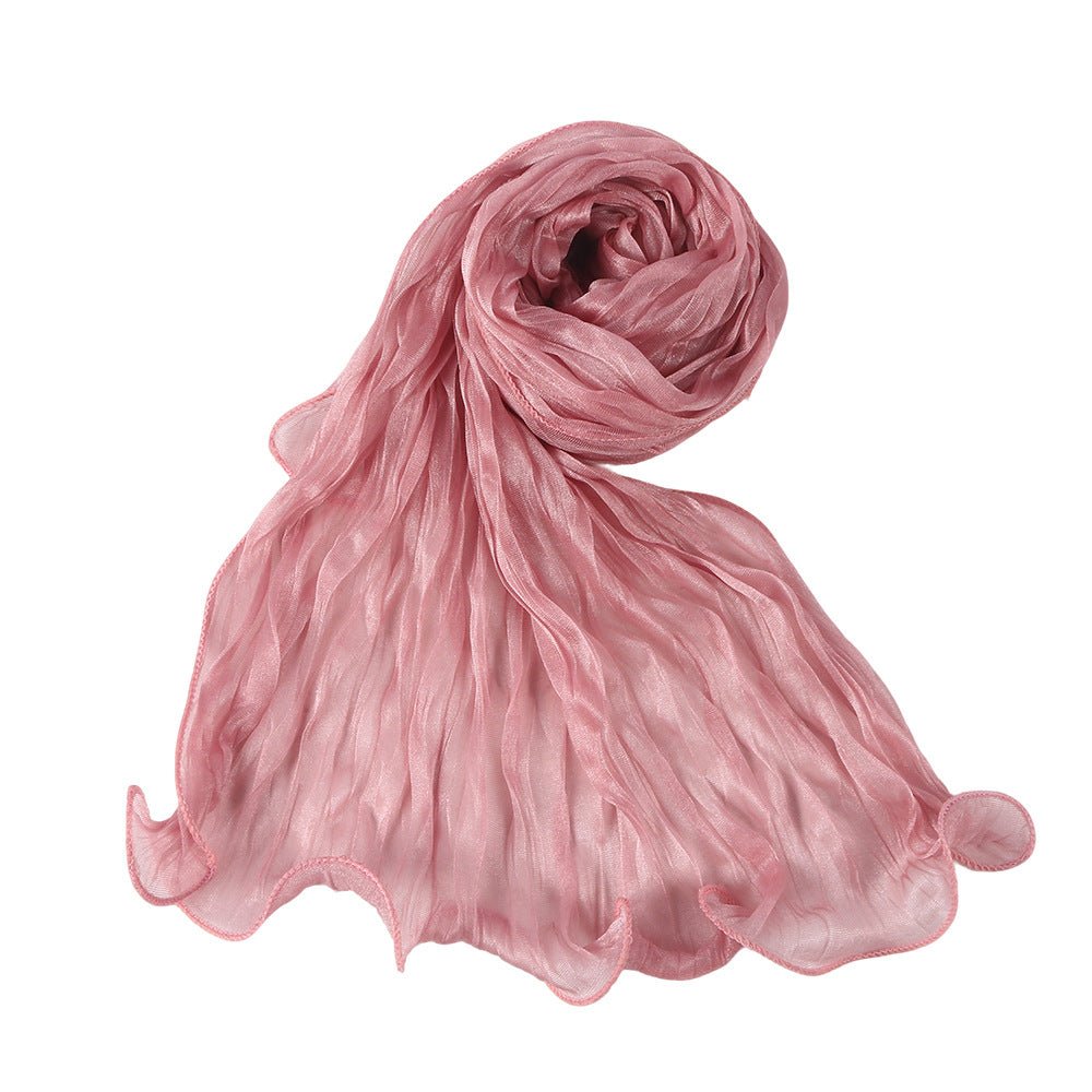 Crinkle Shimmer Hijab(MH228)