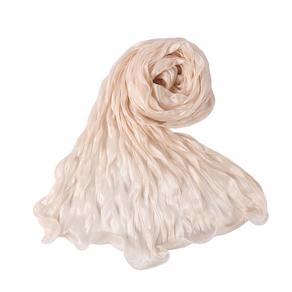 Crinkle Shimmer Hijab(MH228)