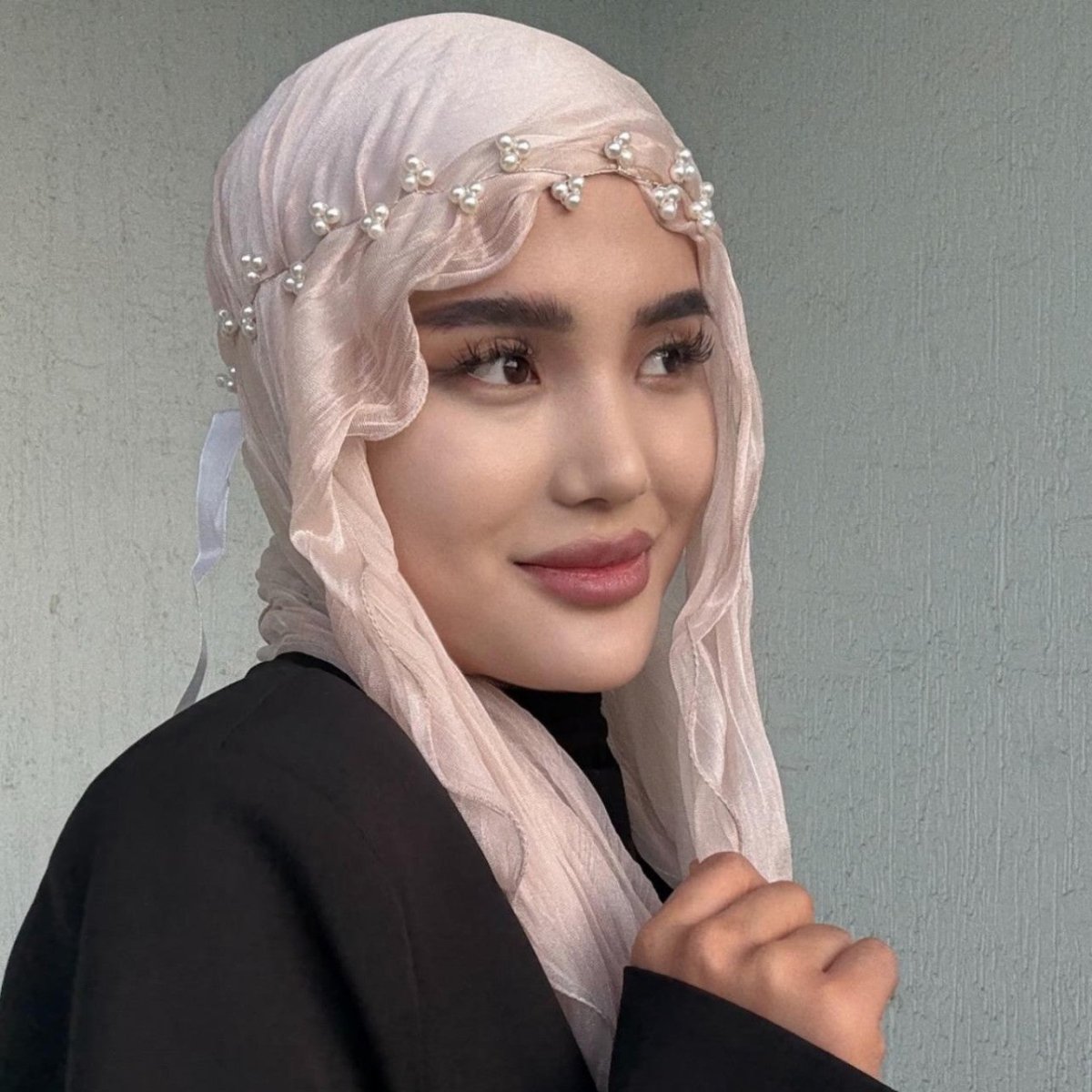 Crinkle Shimmer Hijab(MH228)