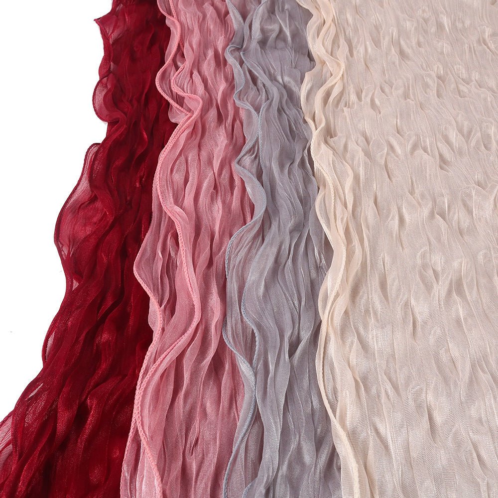Crinkle Shimmer Hijab(MH228)