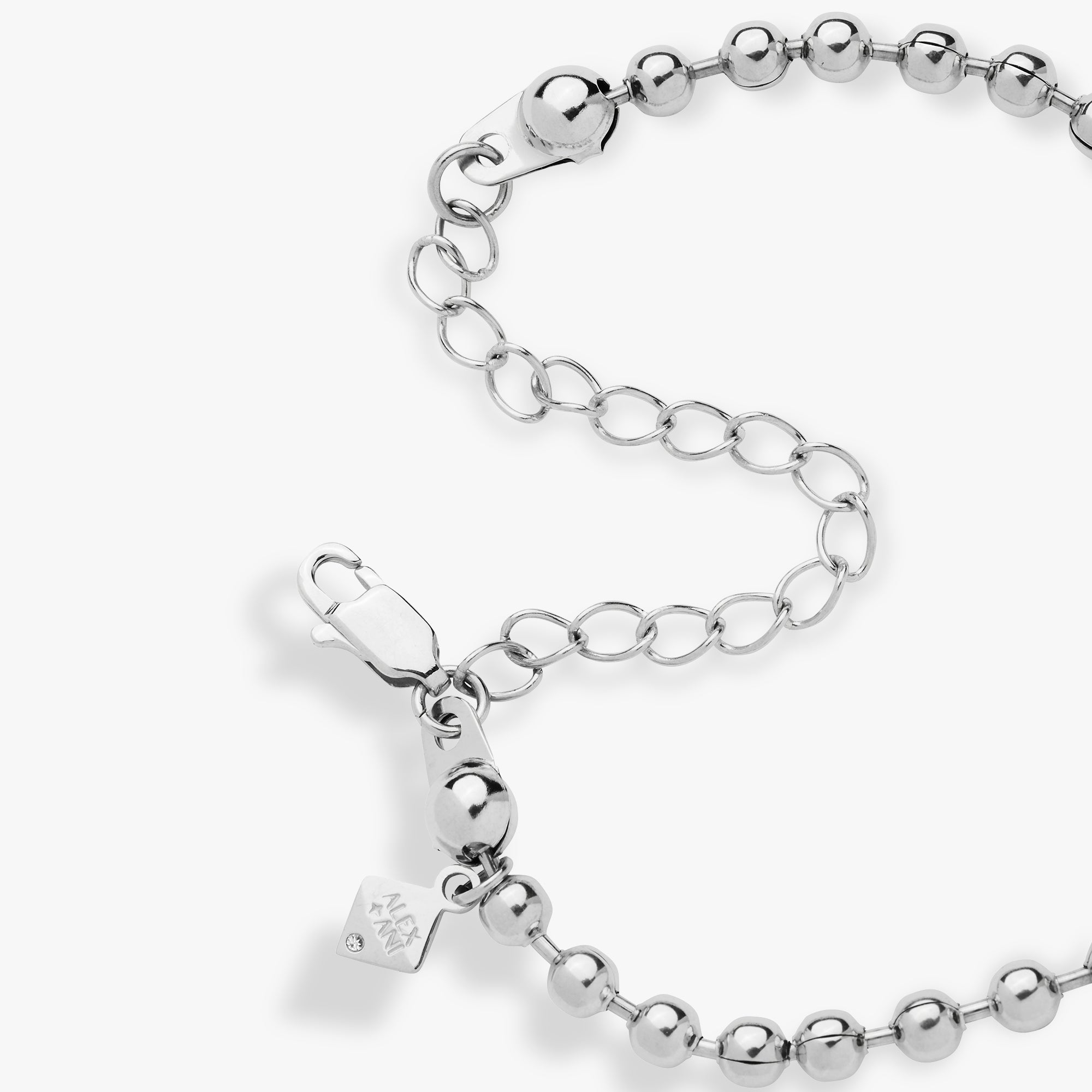 Cross Ball Chain Bracelet