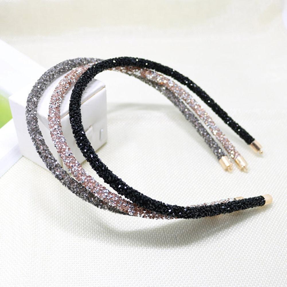 Crystal Beaded Hair Band 2020 Fashion Headwear Girl Women Handmade Hair Accessories Headwear Pearl Flower Headband Gorgeous Hair Accessories For Women