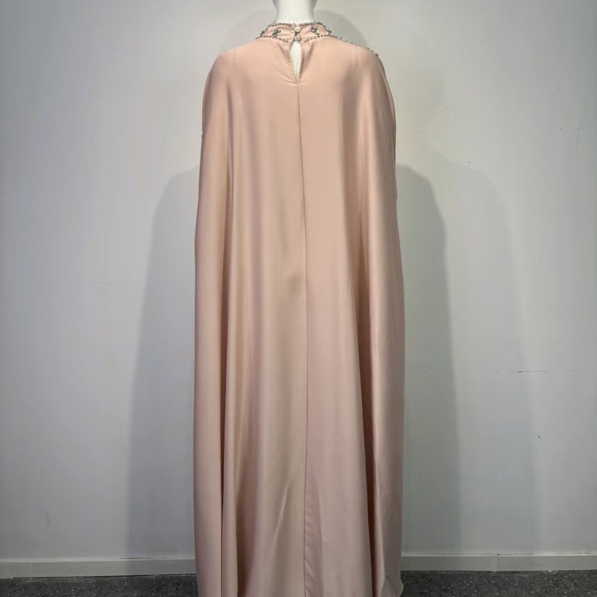 Crystal Embellished Cape Kaftan (MA418)