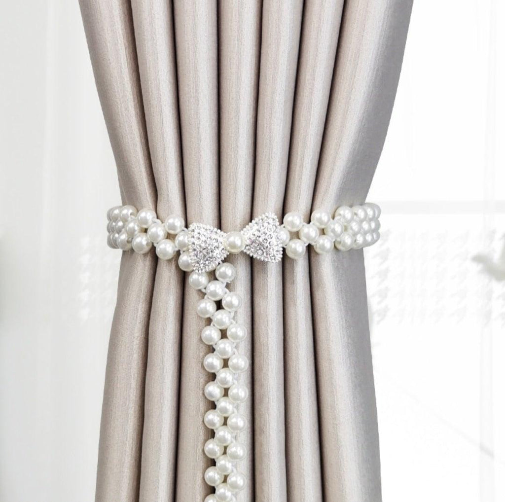 Curtain Tieback High Quality Elastic Holder Hook Buckle Clip Pretty And Fashion Polyester Decorative Home Accessories Modern Simple Style Curtain Tie Backs