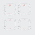 Custom Logo Car Door Sticker Scratches Resistant Cover Auto Handle Protection Film Anti-Scratch Invisible Car Door Handle Stickers Fit for Mercedes Benz Carbon Fiber Protection Film Anti-Collision Protection Exterior Accessory Car Decor Car Stickers