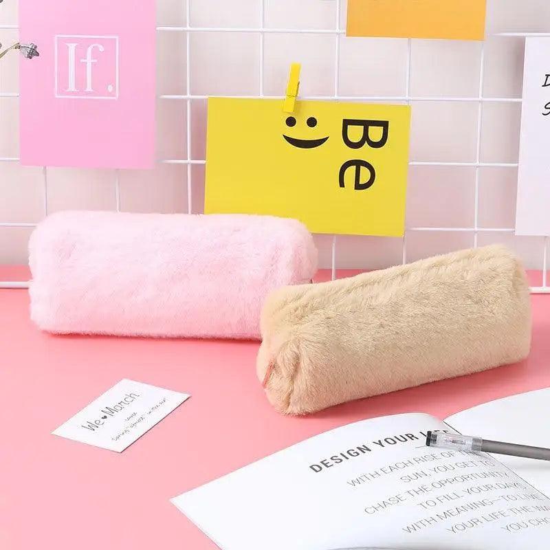 Cute Cartoon Dog Pencil Case For Teen Girls Cosmetic Bag Vintage Lightweight Stationery School Case
