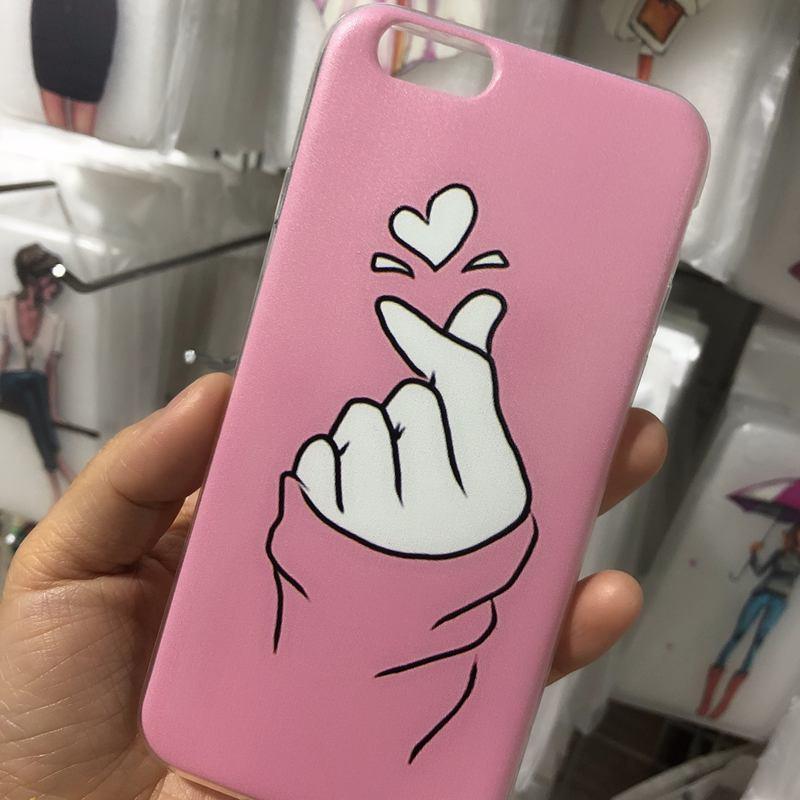 Cute Hearts Pattern Slim Thin Soft Shockproof Silicone Protective Case Case For Iphone 11 Case Cover Silicone Soft Cover For Iphone 5 5s Se 2020 6s 7 8 Plus Xs 11 Pro Max X Xr