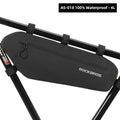 Cycling Bicycle Bags Top Tube Front Frame Bag Waterproof Road  Dirt-resistant Bike Accessories Bags  Bike Frame Bag Waterproof Bike Elegant Design Bag Bicycle Under Top Tube Bag Corner Pouch Storage Bag For Cycling Accessories