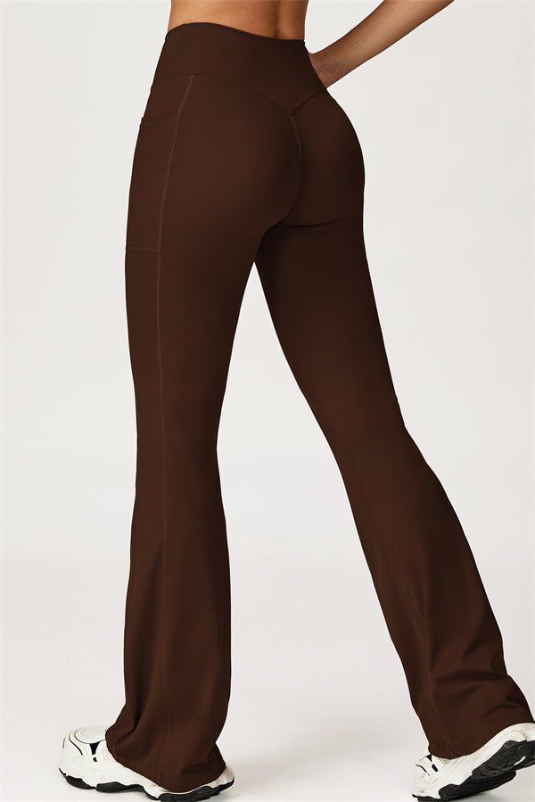 The Glacier Sports Bra Flared Leggings 2-Piece Set