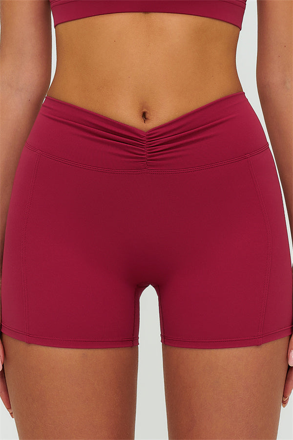 The Lushness Long Sleeve Crop top Shorts 2-Piece Set