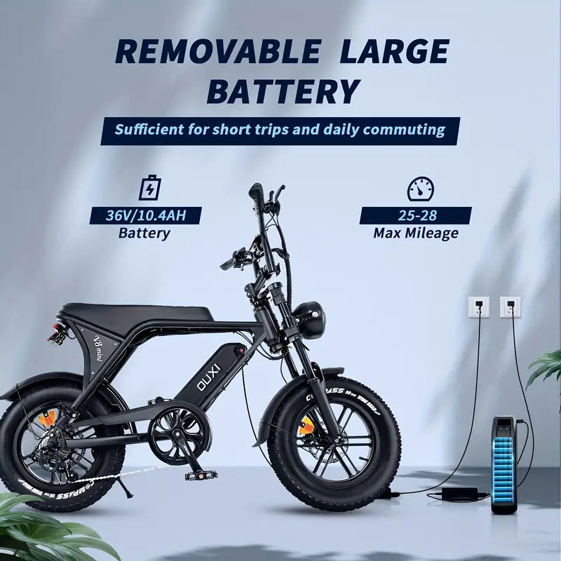 Mini V8 Electric Mountain Bike (500W)