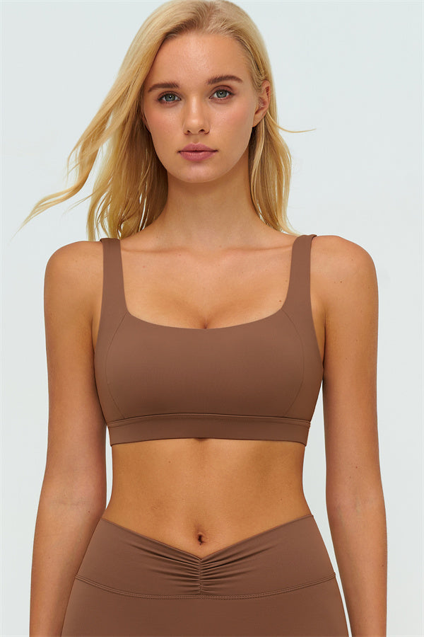 The Lushness V-Back Sports Bra Shorts 2-Piece Set