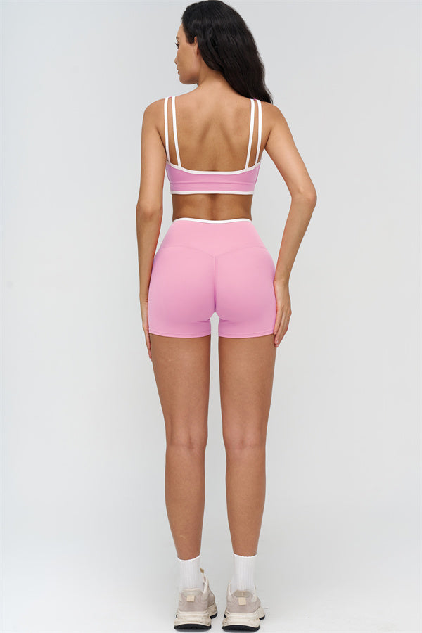 The Crave Sports Bra Shorts 2-Piece Set