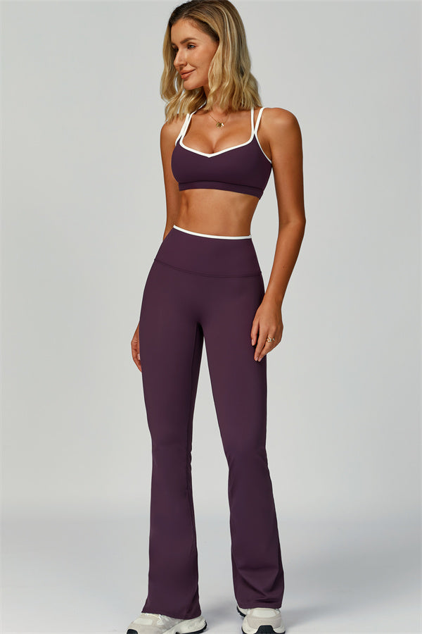 The Quest Sports Bra Flared Leggings 2-Piece Set