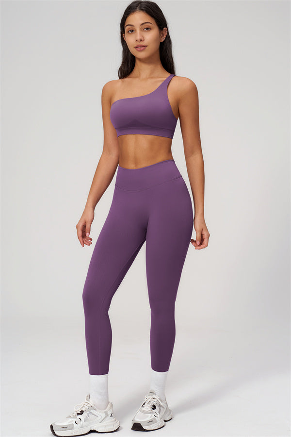 The Empower One-Shoulder Sports Bra