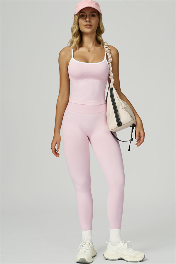 The Prime Line Crop Top Leggings 2-Piece Set