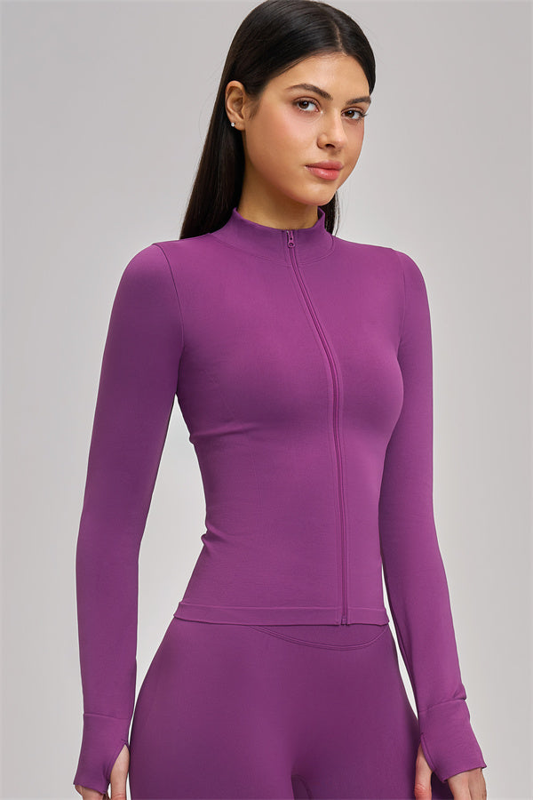 The Vision Jacket Sports Bra Shorts 3-Piece Set