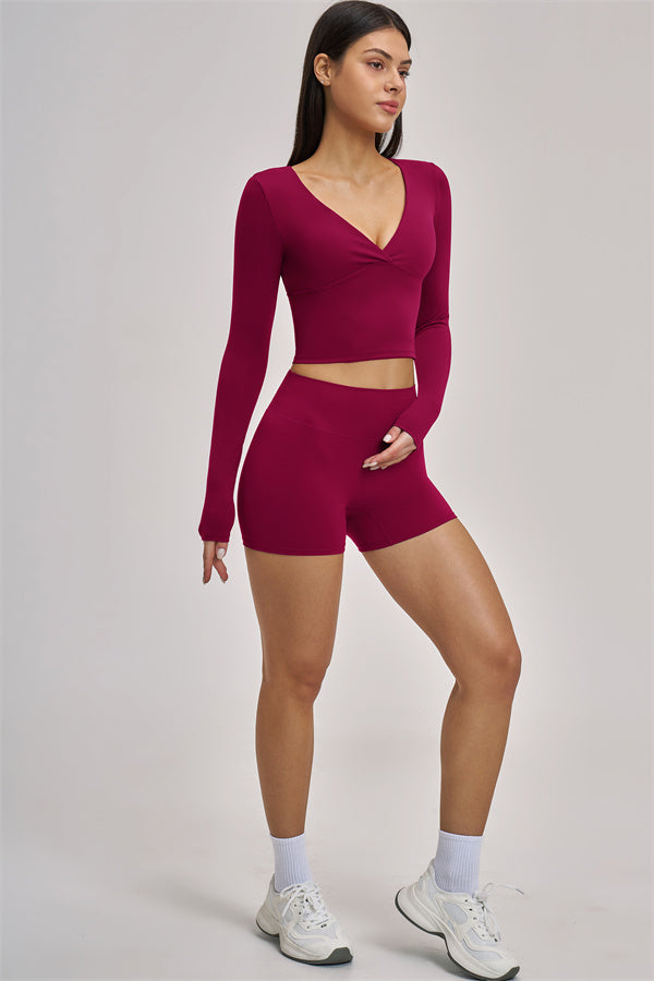 The Swoon Long Sleeve Crop top