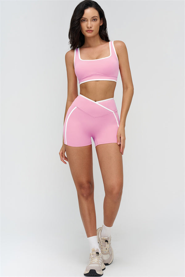 The Crave Sports Bra Shorts 2-Piece Set