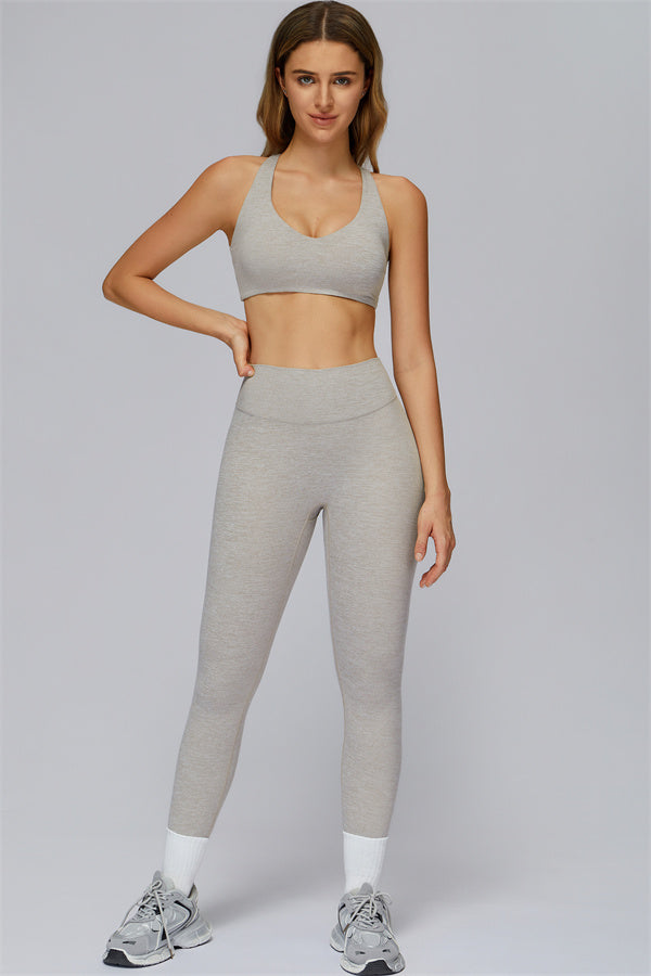 The Radiance Racerback Sports Bra Leggings 2-Piece Set