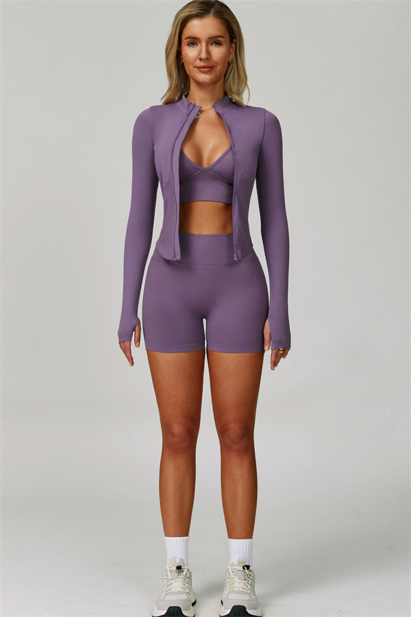 The Empower Jacket Shorts 2-Piece Set