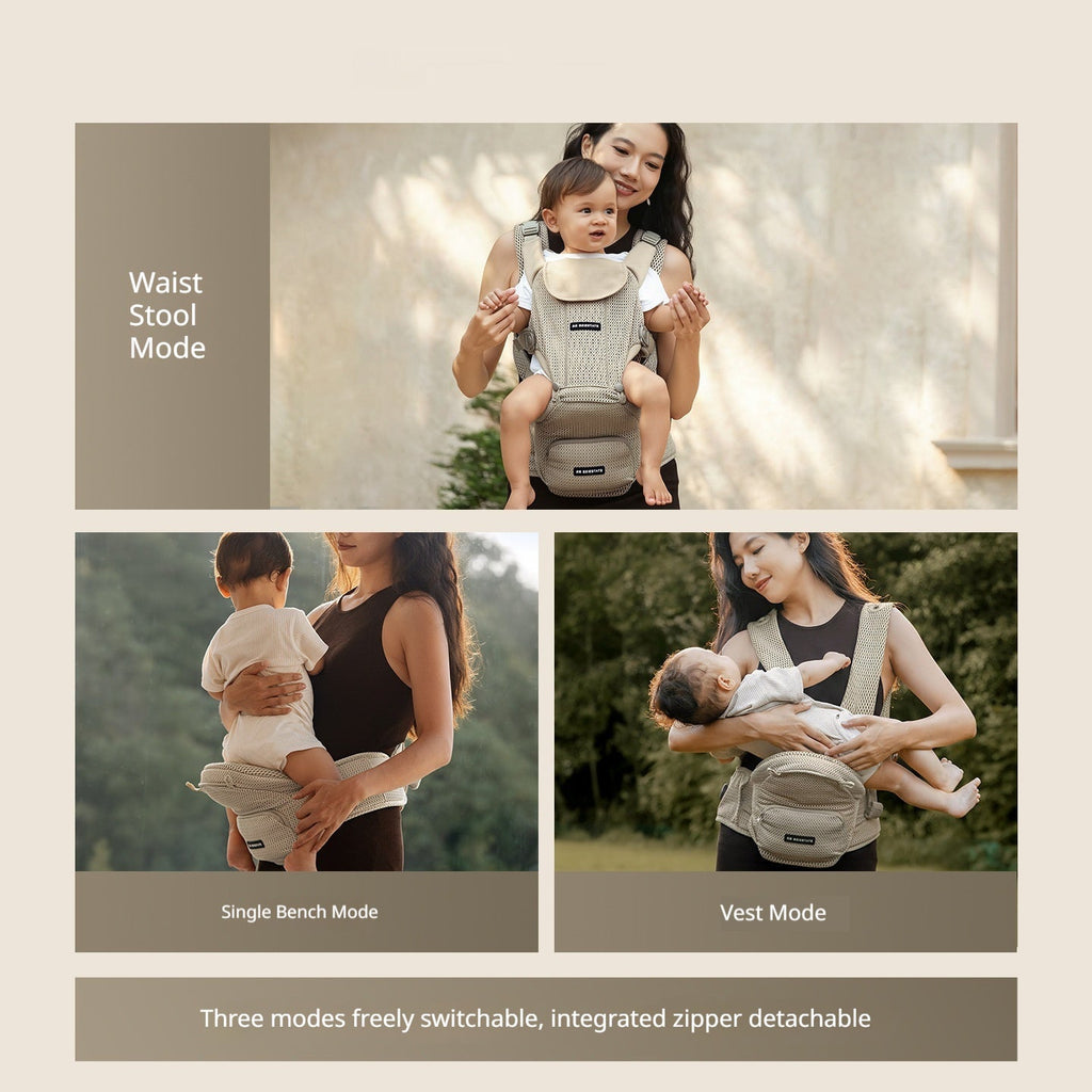 Lightweight And Breathable 3-in-1 Baby Carrier