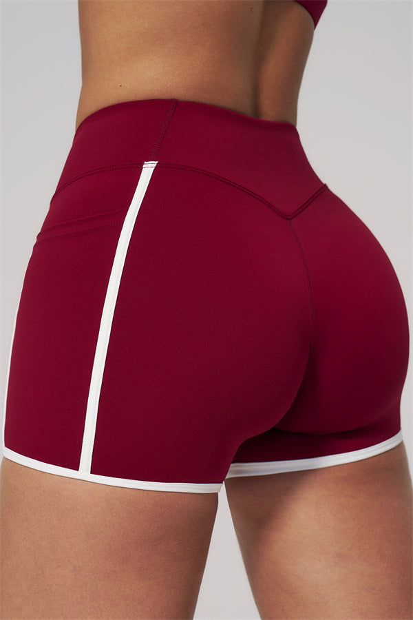 The Clarity Contour Line Sports Bra Shorts 2-Piece Set