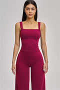The Swoon Tank Top Flared Leggings 2-Piece Set