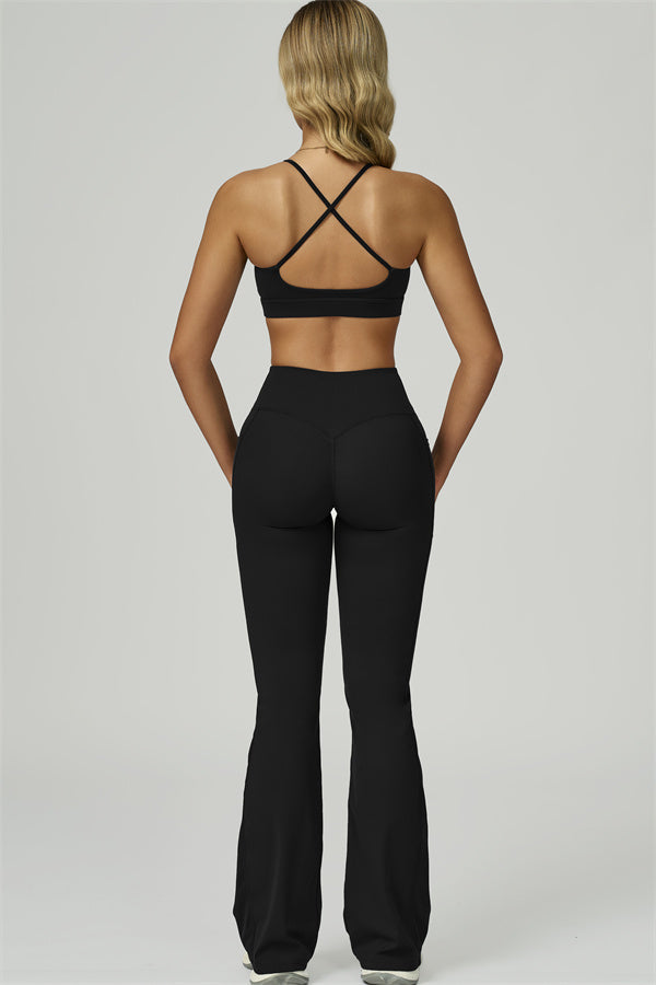 The Flourish Flared Leggings