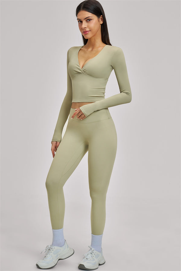 The Swoon Long Sleeve Crop top