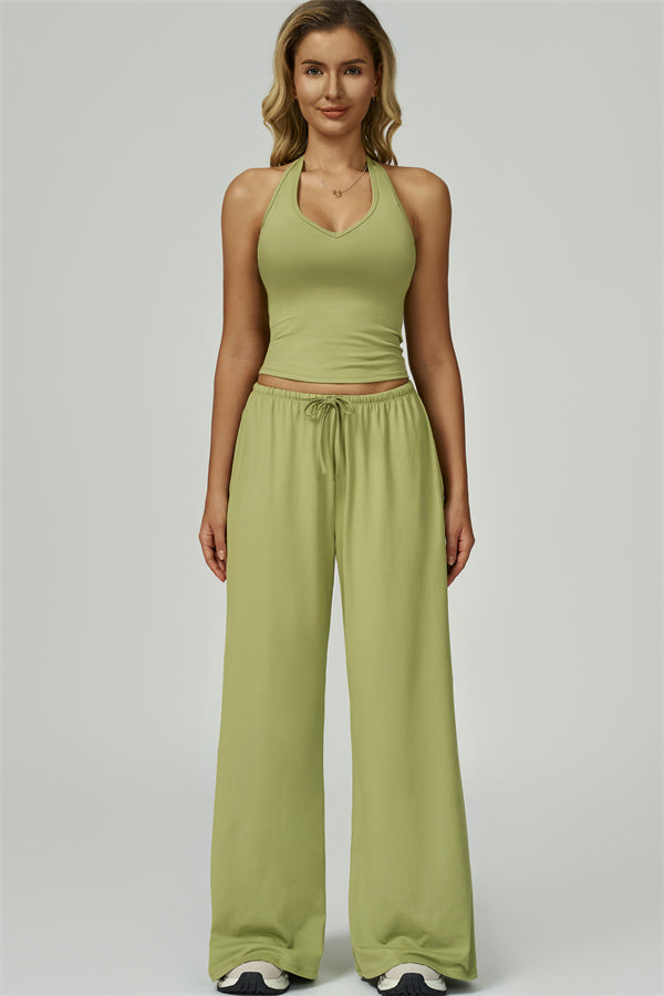 The Sprint Halter Tank Top