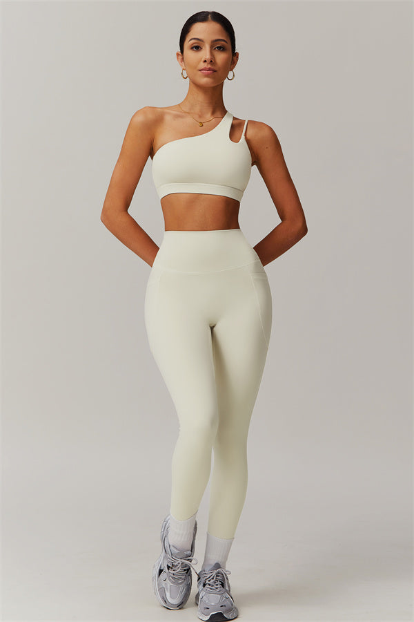 The Blissful Rose Sports Bra Leggings 2-Piece Set