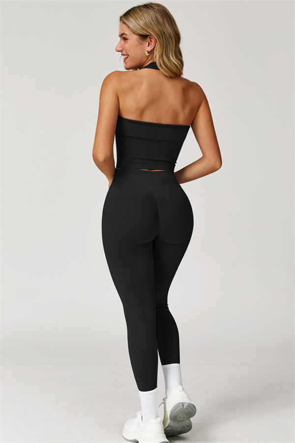 The Delight Halter Top Leggings 2-Piece Set