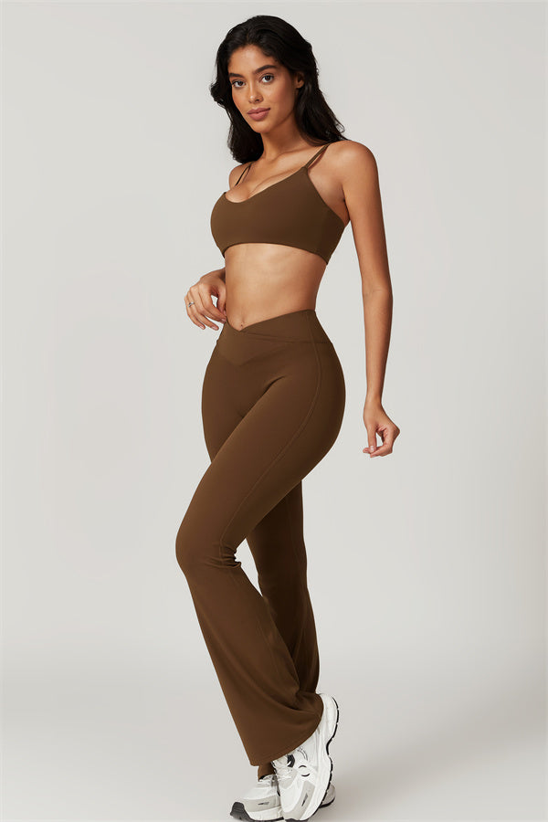 The Sophia Sports Bra Flares 2-Piece Set