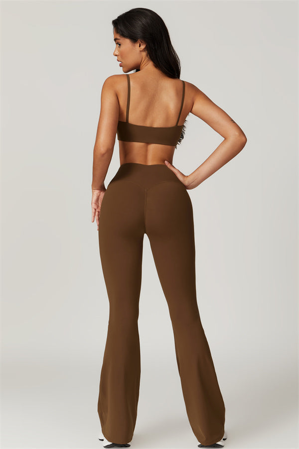 The Sophia Sports Bra Flares 2-Piece Set