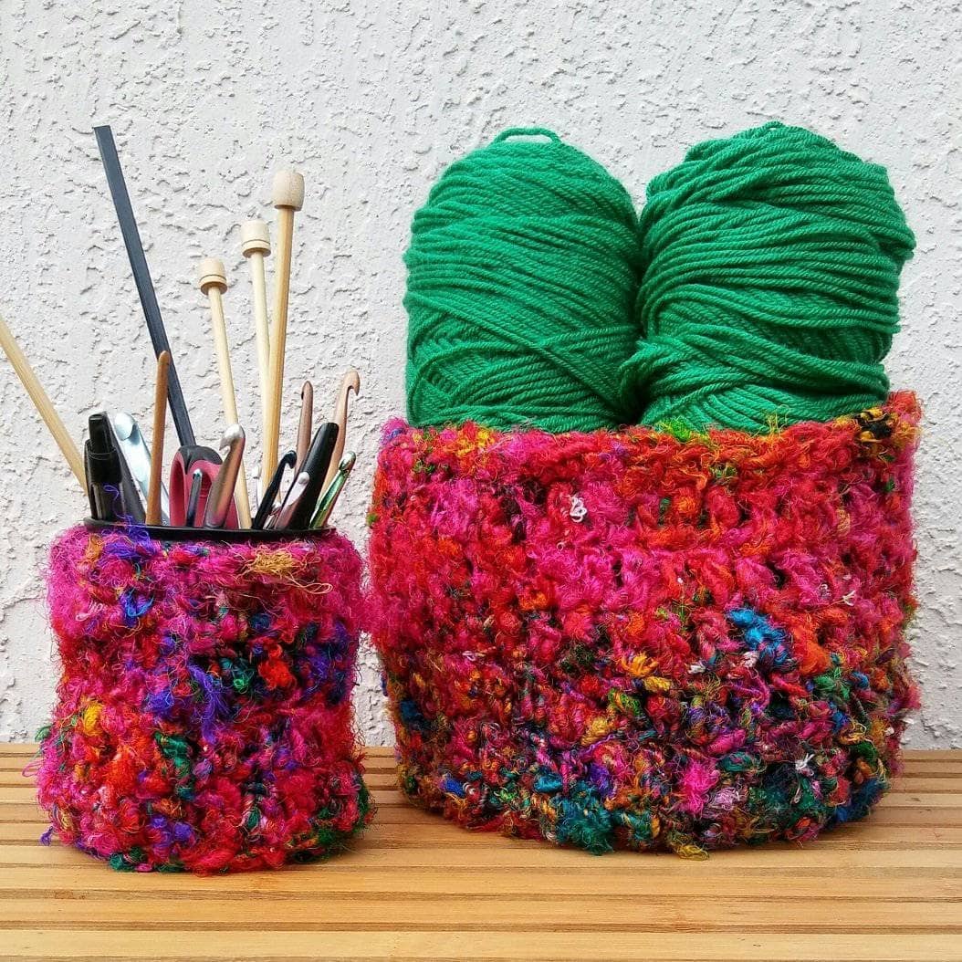 Darn Good Catchall Basket Crochet Pattern