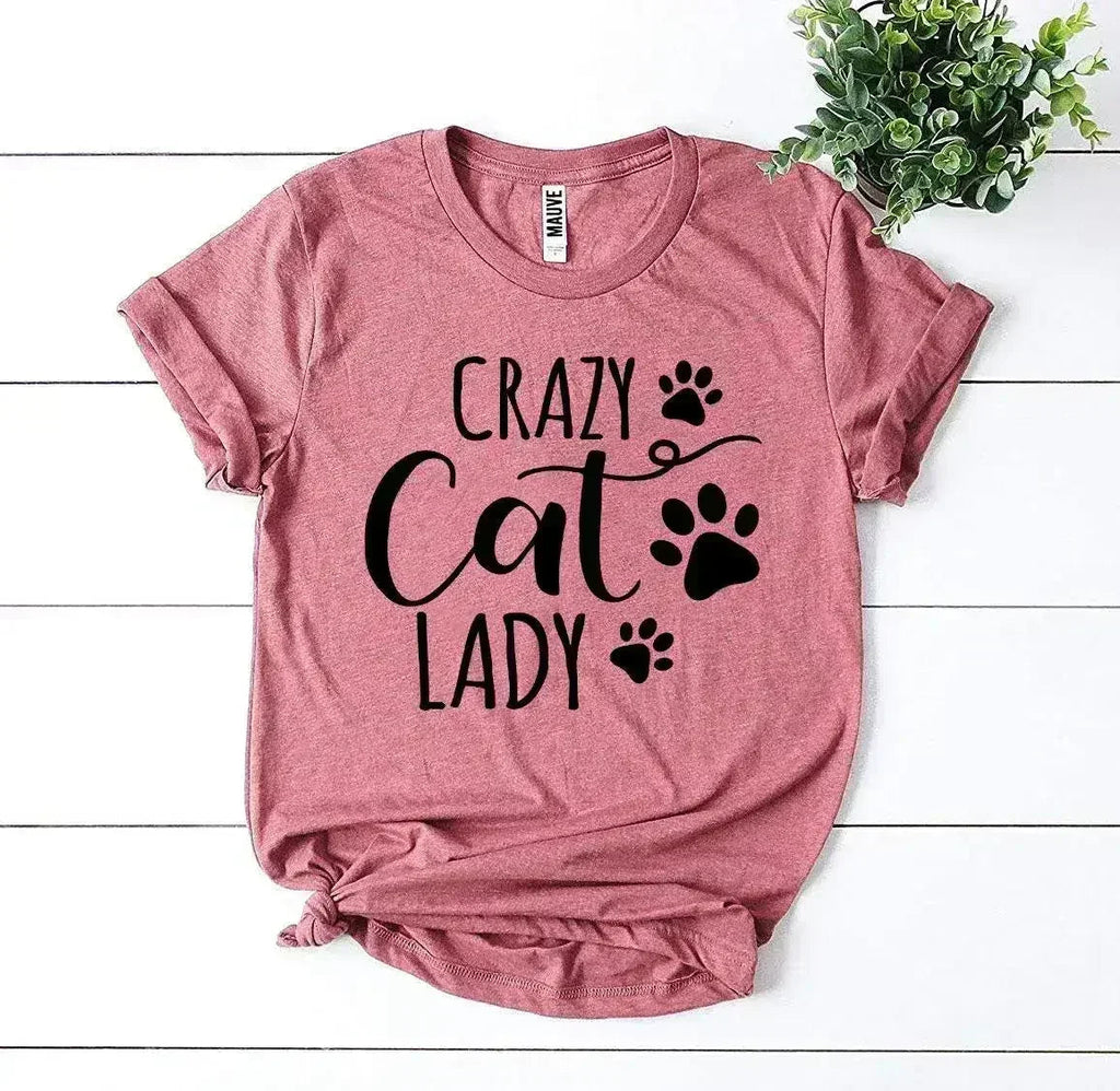 Crazy Cat Lady T-shirt