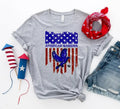 American Warrior T-shirt – Premium Ring-Spun Cotton Tee for Strength & Pride