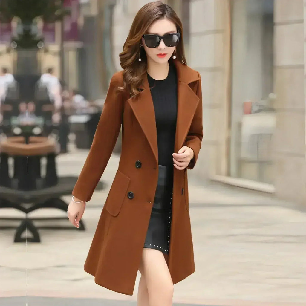 Vintessa™ – Eleganter Tweed-Windbreaker für Damen