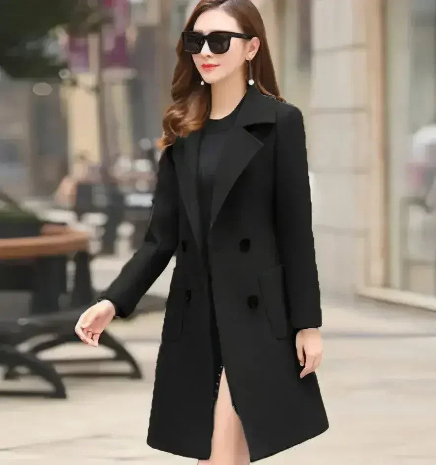 Vintessa™ – Eleganter Tweed-Windbreaker für Damen