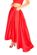 Formal Train Skirt & Lace Top Combo