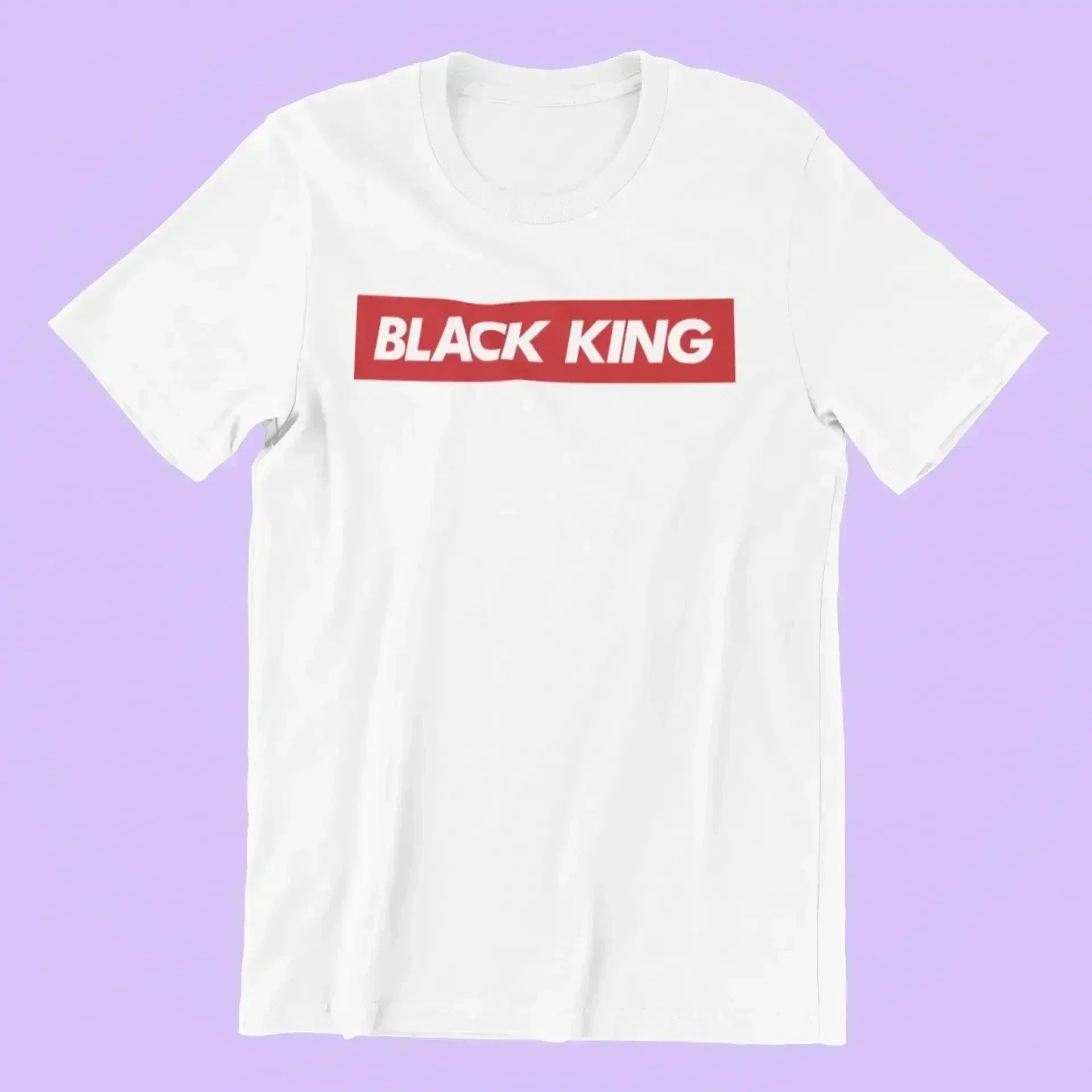 Black King T-Shirt | Premium Gildan Tee, 100% Cotton