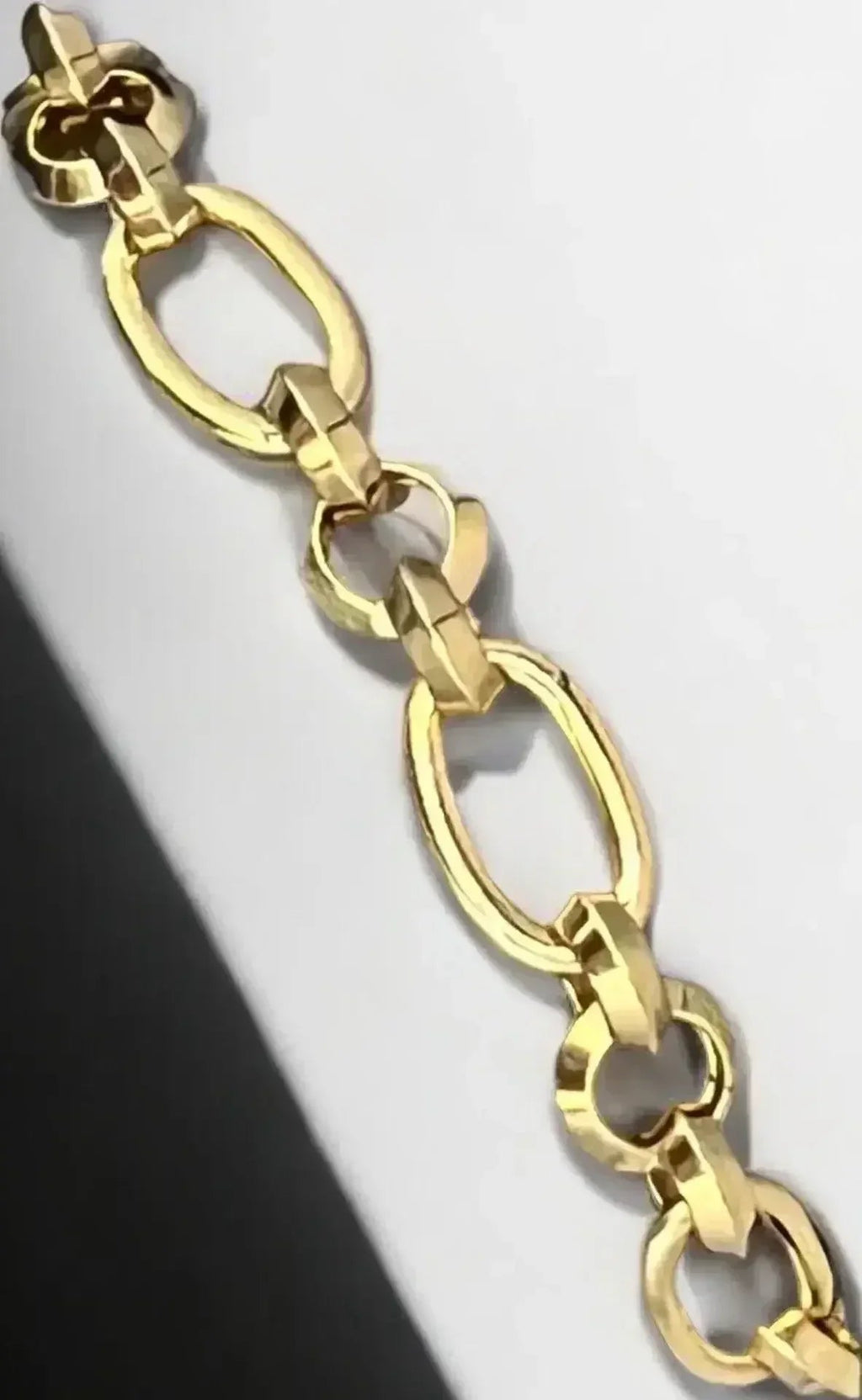 Chunky Cable Chain Link Hypoallergenic Toggle Clasp Fashion Bracelet