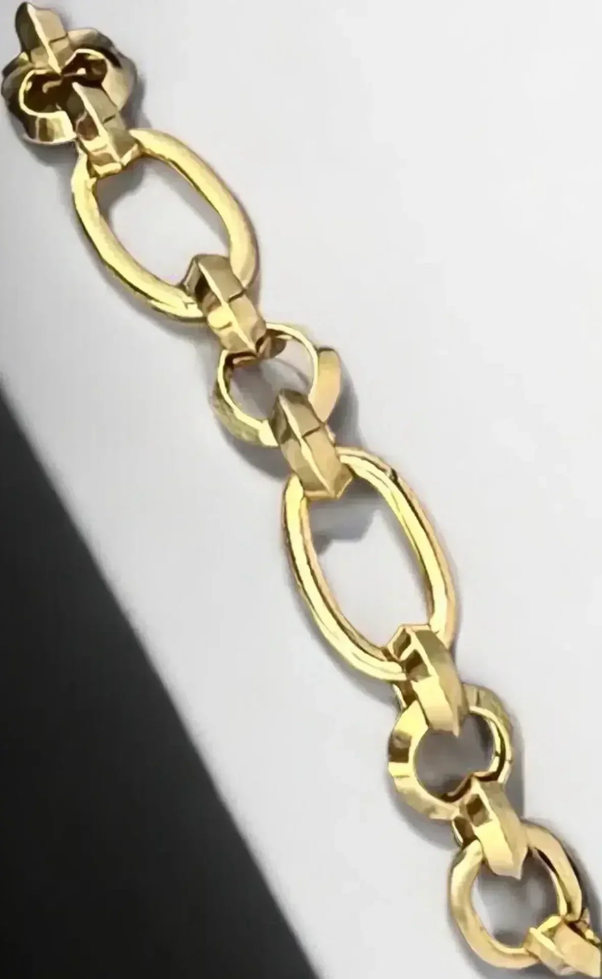 Chunky Cable Chain Link Hypoallergenic Toggle Clasp Fashion Bracelet