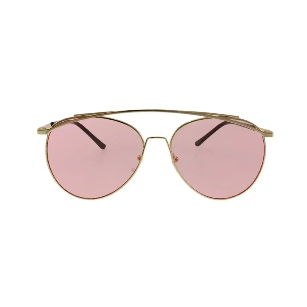 Jase New York Pink Lincoln Sunglasses – Futuristic Aviator Style