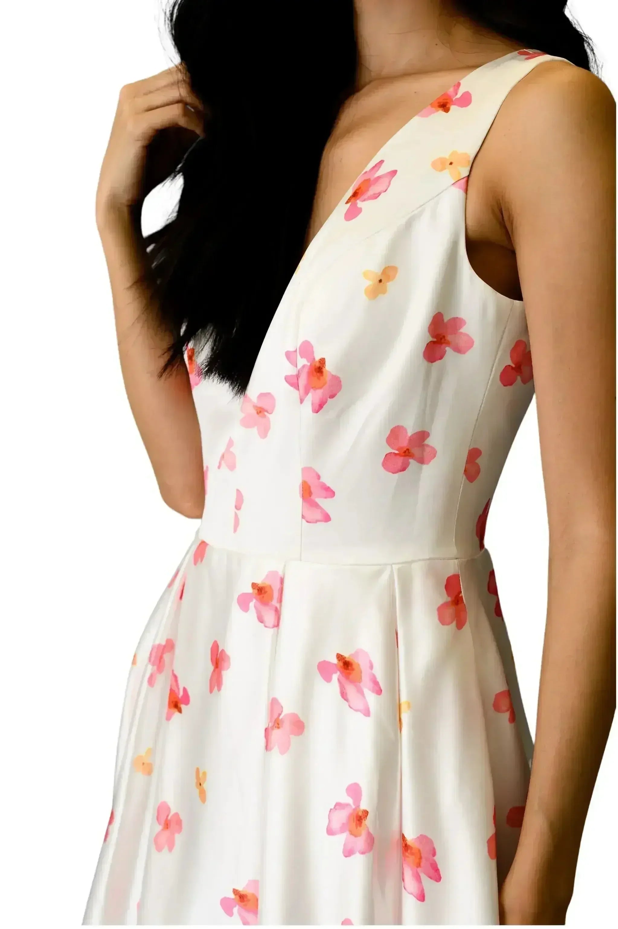 Women's Formal Floral Midi Dress