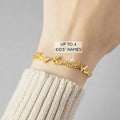 Mom Bracelet With Kids Names, Mother Bracelet, Multiple Names Bracelet